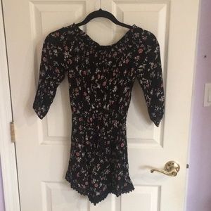 NWOT floral romper